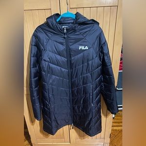 FILA Women’s Jacket / Large /Black /double Zipper/Size large